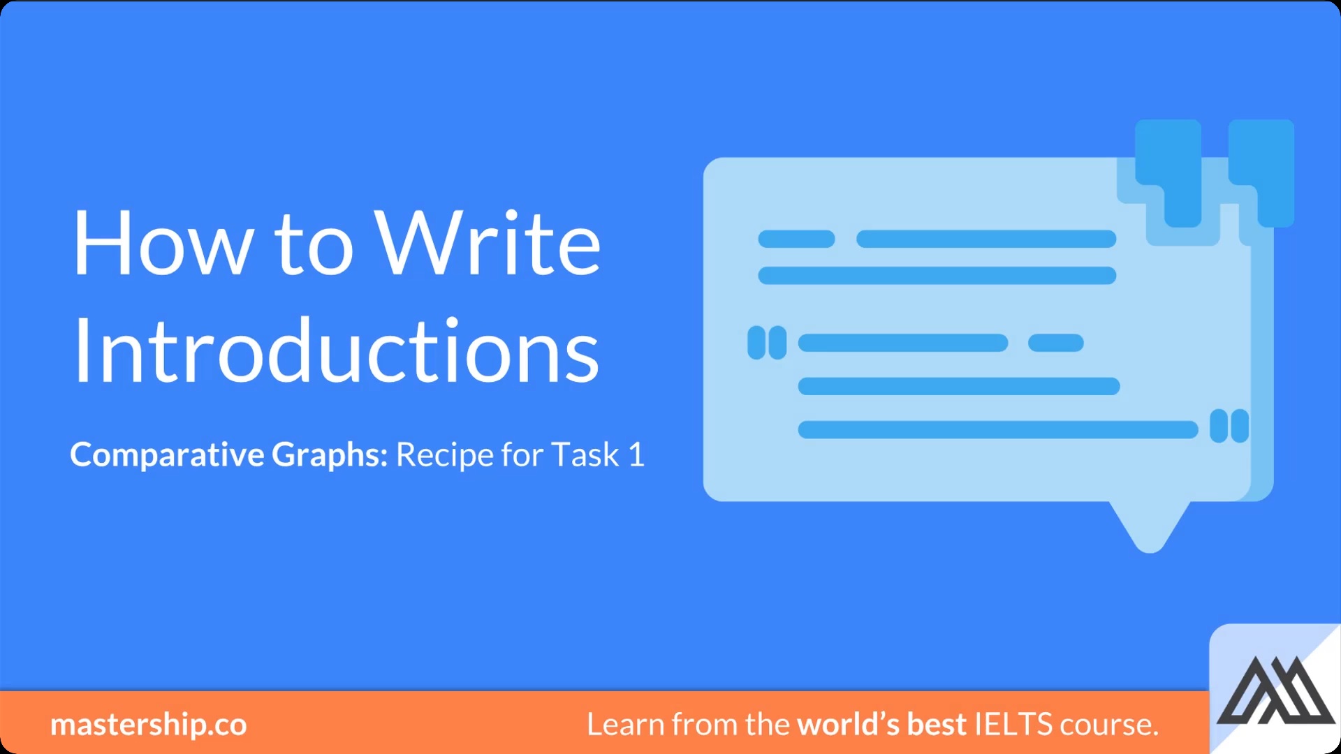 How to Write Introductions for Comparative Graphs