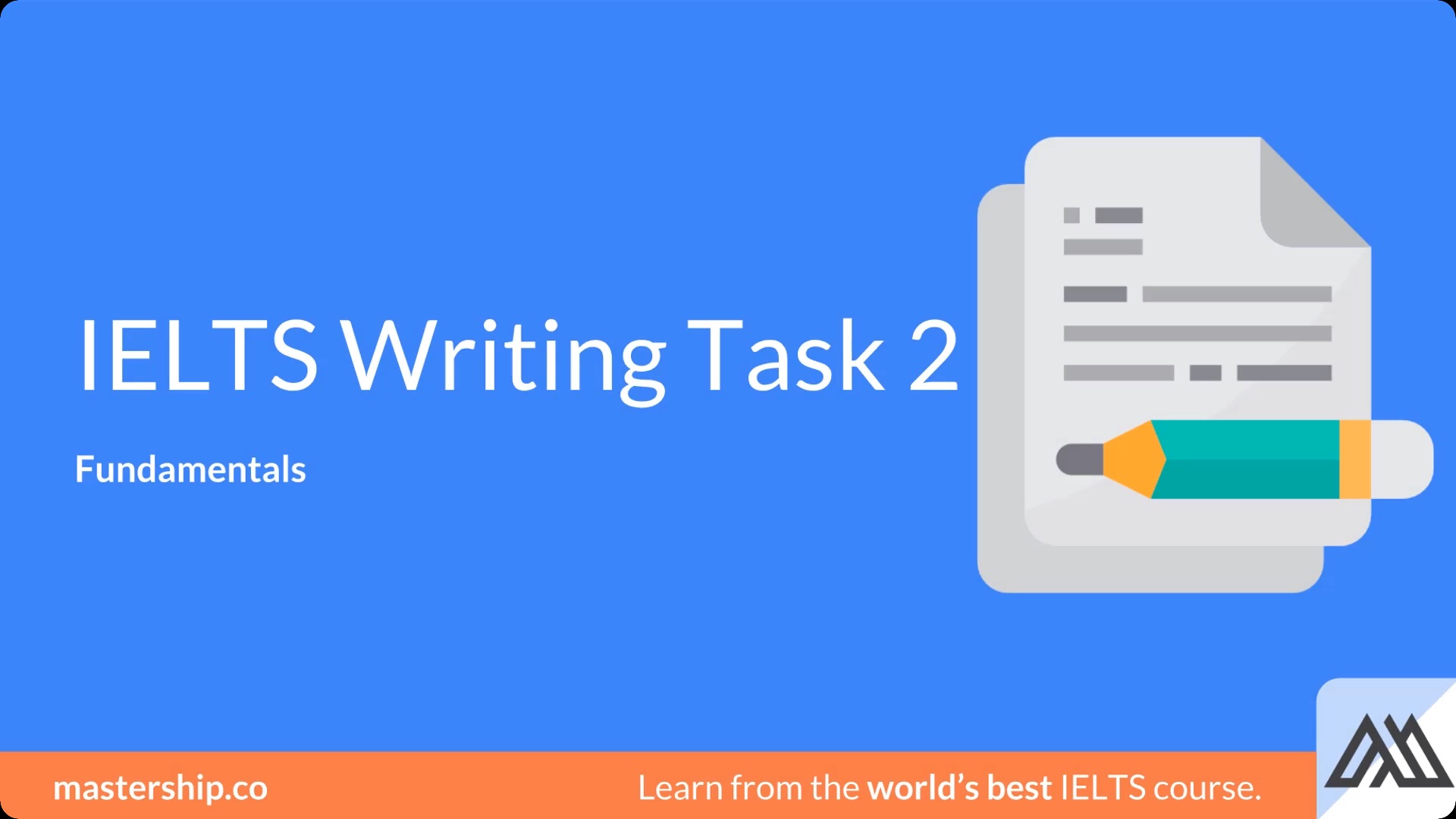 Fundamentals of Writing Task 2