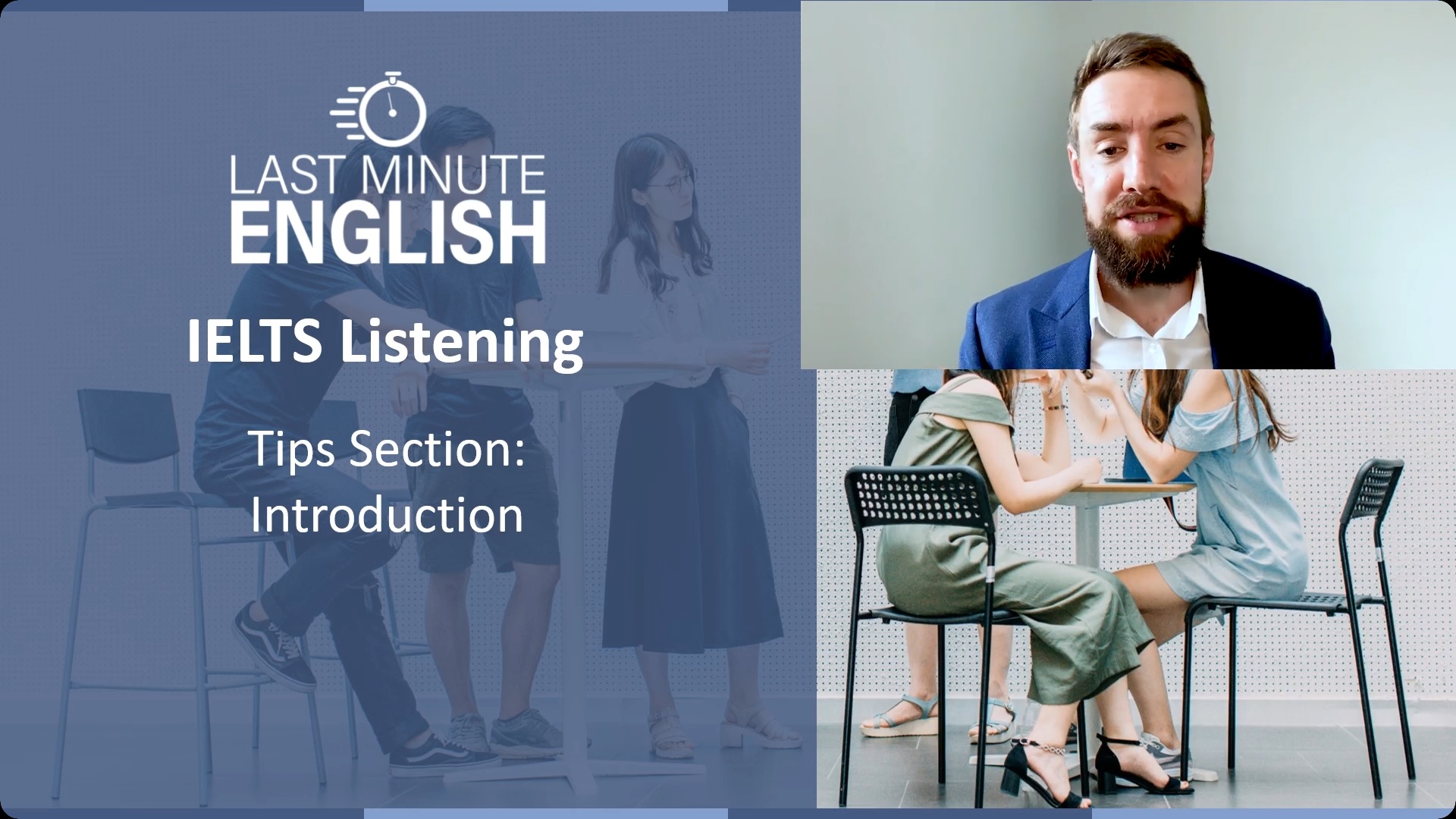 IELTS Listening - Question Types - Section Introduction